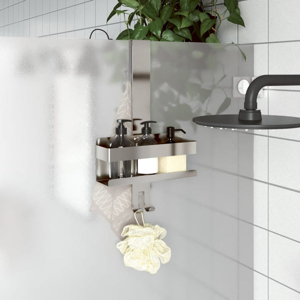 Shower Caddy Hanging Brushed Stainless Steel 304   Shower Caddy